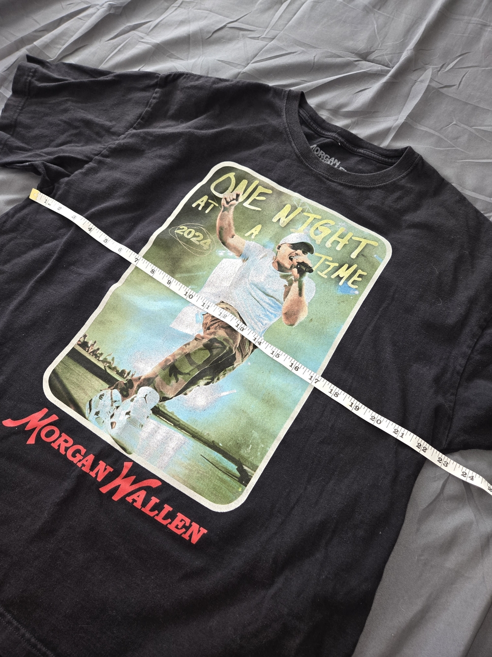 Morgan Wallen One Night At A Time 2024 Tour T-shirt Xl - Morgan Wallen T-Shirt - Picture 6 of 7